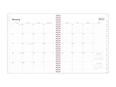 2023 Blue Sky Joselyn 8" x 10" Monthly Planner, Rosy Pink (110395-23)