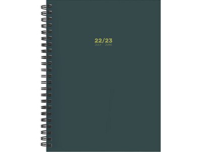 2022-2023 TF Publishing 6 x 8 Academic Weekly & Monthly Planner, Slate (AY-MWM-23-9204)