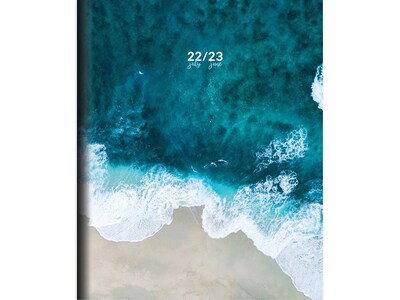 2022-2023 TF Publishing Shore Waves 9 x 11 Academic Monthly Planner, Multicolor (AY-LMO-23-4716)