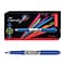 BIC Intensity Permanent Markers, Fine Tip, Blue, 12/Pack (GPM11BE)