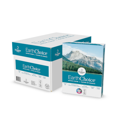 EarthChoice 8.5 x 11 Multipurpose Paper, 20 lbs., 5000 Sheets/Carton (2700)