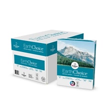 EarthChoice 8.5 x 11 Multipurpose Paper, 20 lbs., 92 Brightness, 500 Sheets/Ream (2700)