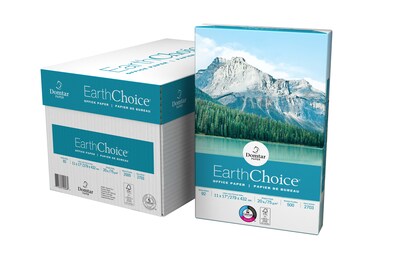 EarthChoice 11" x 17" Multipurpose Paper, 20 lbs., 92 Brightness, 500 Sheets/Ream, 5 Reams/Carton (2703/40480)