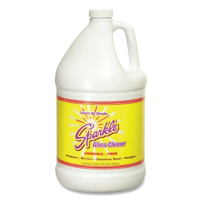 Sparkle Glass Cleaner, 1 gal Bottle Refill, 4/CT (20500CT)