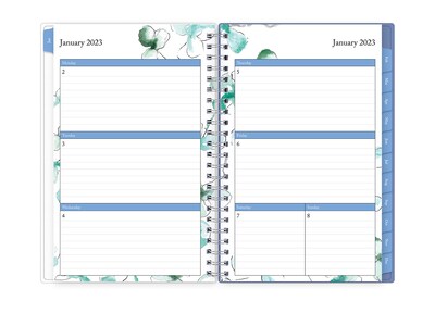 2023 Blue Sky Lindley 5 x 8 Weekly & Monthly Planner, Multicolor (101579-23)