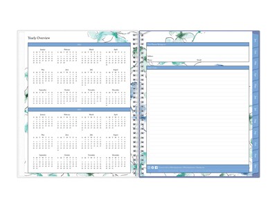 2023 Blue Sky Lindley 8.5" x 11" Weekly & Monthly Planner, Multicolor (100654-23)