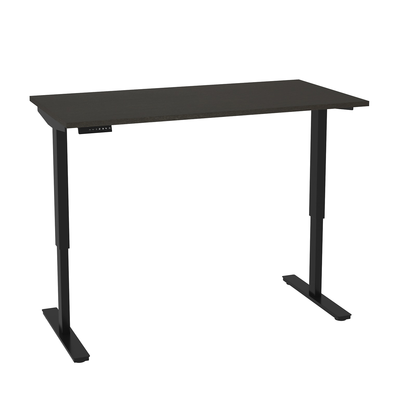 Bestar Universel 60W Electric Height Adjustable Desk, Deep Grey (65867-32)