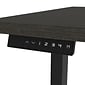 Bestar Universel 60"W Electric Height Adjustable Desk, Deep Grey (65867-32)