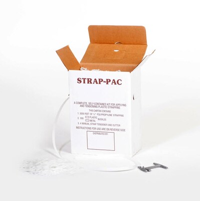 Postal-Approved Poly Strapping Kit, 3,000, 1 Kit