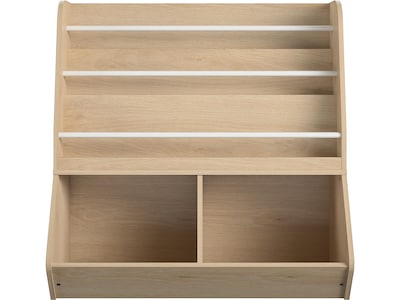 Ameriwood Tyler 36"H 5-Shelf Bookcase, Blonde Oak Particle Board (4947847COM)