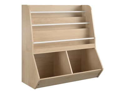 Ameriwood Tyler 36H 5-Shelf Bookcase, Blonde Oak Particle Board (4947847COM)