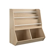 Ameriwood Tyler 36H 5-Shelf Bookcase, Blonde Oak Particle Board (4947847COM)