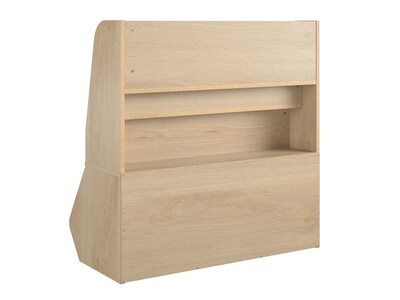 Ameriwood Tyler 36"H 5-Shelf Bookcase, Blonde Oak Particle Board (4947847COM)