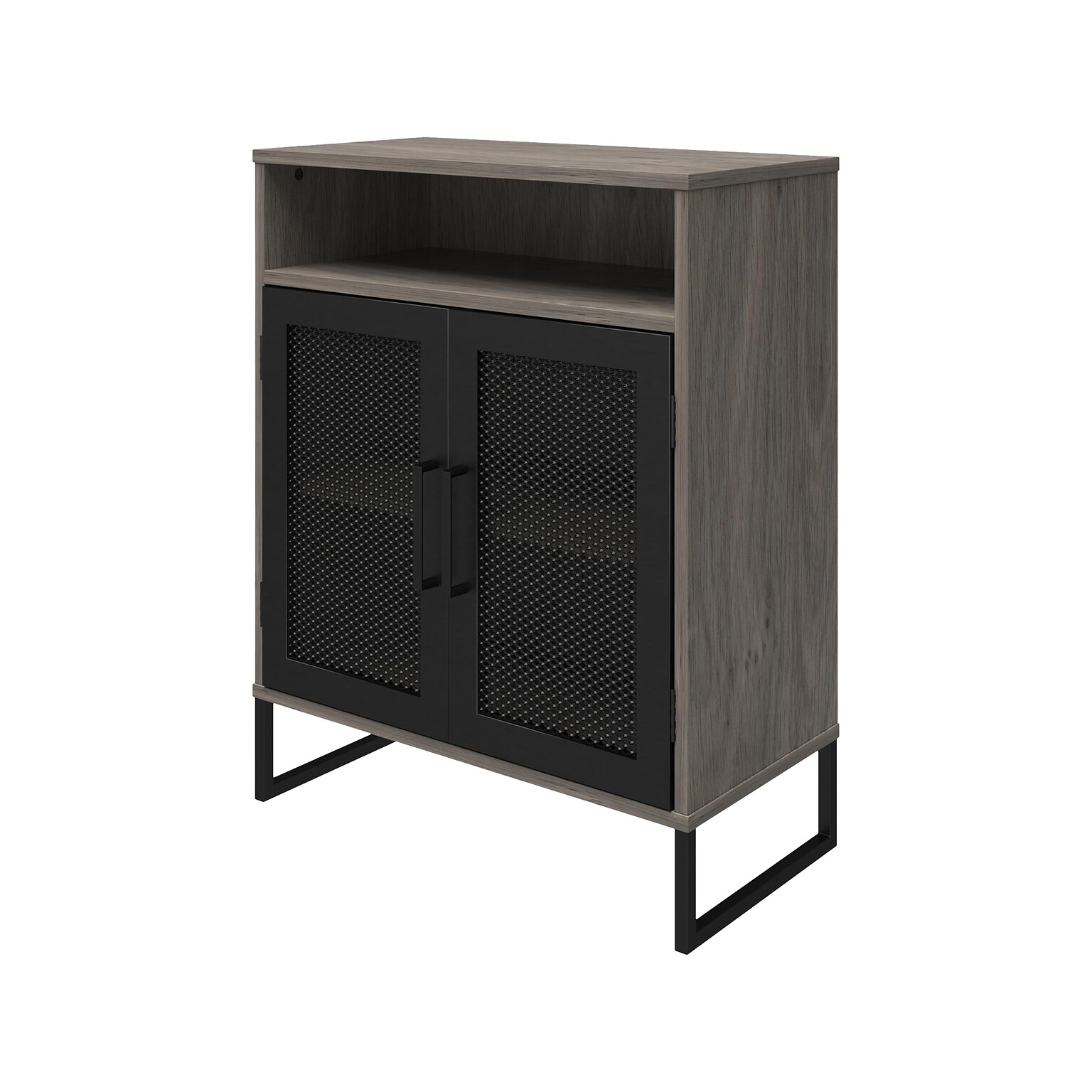 Ameriwood Purdue 30 Storage Cabinet with 3 Shelves, Gray Oak (3558917COM)