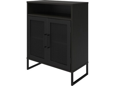 Ameriwood Purdue 30 Storage Cabinet with 3 Shelves, Black Oak (3558335COM)