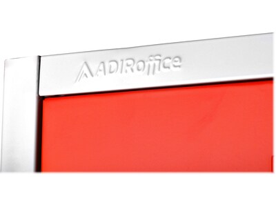 AdirOffice 72'' 6-Tier Red Storage Locker, 2/Pack (629-206-RED-2PK)