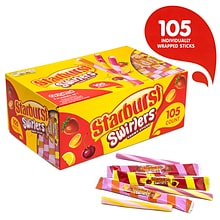 Starburst Original Swirlers Chewy Candy Sticks, 105/Pack (220-02003)