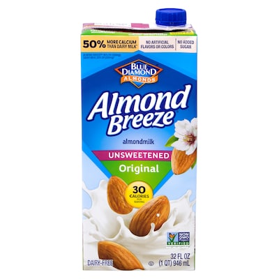 Blue Diamond Almond Milk, 32 oz., 6/Pack (220-01993)