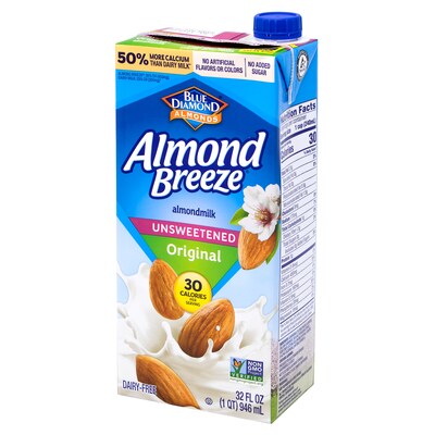 Blue Diamond Almond Milk, 32 oz., 6/Pack (220-01993)