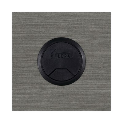 Alera Valencia Series Reversible Return/Bridge Shell, 47.25" x 23.63" x 29.5", Gray (ALEVA354824GY)