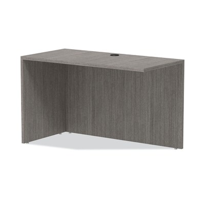 Alera Valencia Series Reversible Return/Bridge Shell, 47.25" x 23.63" x 29.5", Gray (ALEVA354824GY)