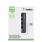 BelkinUltra-Slim Travel Hub, 4 Port, Nightshade/White