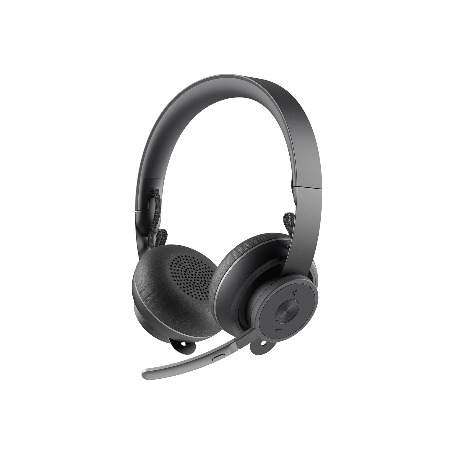 Logitech Zone Wireless Plus Active Noise Canceling Bluetooth On Ear Mobile Headset, Black (981-000858)