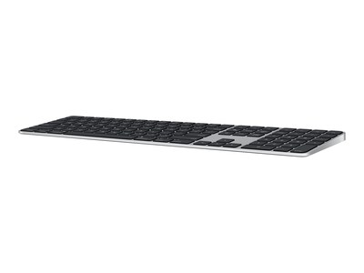 Apple Magic Keyboard with Touch ID and Numeric Keypad Wireless, Silver/Black Keys (MMMR3LL/A)