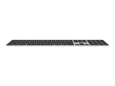 Apple Magic Keyboard with Touch ID and Numeric Keypad Wireless, Silver/Black Keys (MMMR3LL/A)