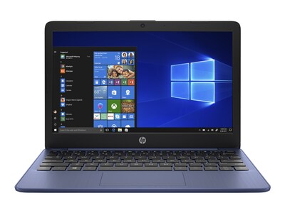 HP Stream 11-ak0030nr 11.6 Laptop, Intel Celeron, 4GB Memory, 64 GB eMMC, Windows 11 (47X72UA#ABA)