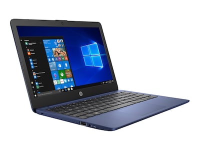 HP Stream 11-ak0030nr 11.6 Laptop, Intel Celeron, 4GB Memory, 64 GB eMMC, Windows 11 (47X72UA#ABA)