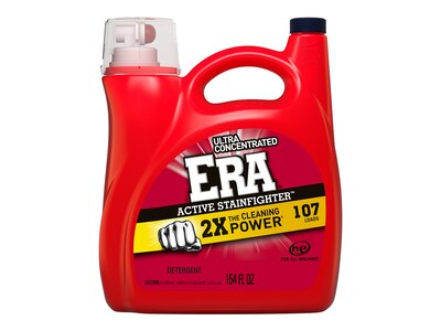 Era 2X Active Stainfighter Liquid Laundry Detergent, 154 Fl. Oz. (03931)