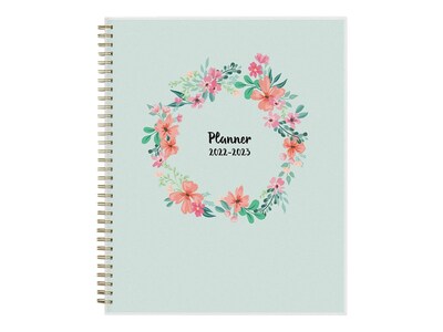 2022-2023 Blue Sky Laurel 8.5 x 11 Academic Weekly & Monthly Planner, Multicolor (131947-A23)