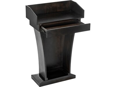 AdirOffice 43.3 Podium Lectern, Black (661-012-BLK-PKG)