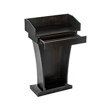 AdirOffice 43.3 Podium Lectern, Black (661-012-BLK-PKG)