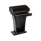 AdirOffice 43.3" Podium Lectern, Black (661-012-BLK-PKG)