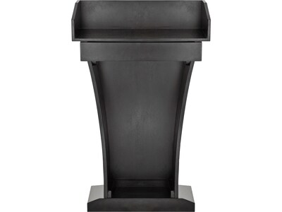 AdirOffice 43.3" Podium Lectern, Black (661-012-BLK-PKG)