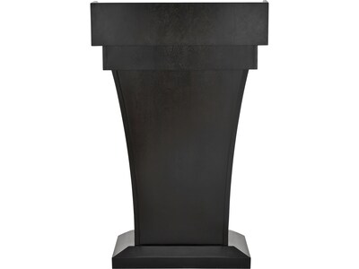 AdirOffice 43.3" Podium Lectern, Black (661-012-BLK-PKG)