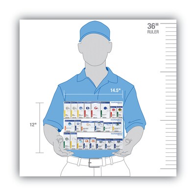 SmartCompliance RetroFit Insert Grid Kit, ANSI B, 100 People, 225 Pieces (91123-021)