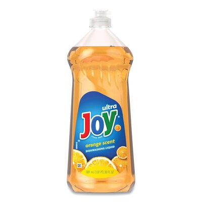 Joy Ultra Orange Liquid Dish Soap Orange, 30 oz., 10/Carton (JOY43603)