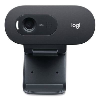 Logitech C505e HD Business Webcam, 1280 pixels x 720 pixels, Black