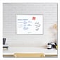 U Brands Melamine Dry Erase Whiteboard, Silver Aluminum Frame, 23" x 17" (00030AANNN)