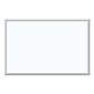 U Brands Melamine Dry Erase Whiteboard, Silver Aluminum Frame, 3' x 2' (00031AANNN)