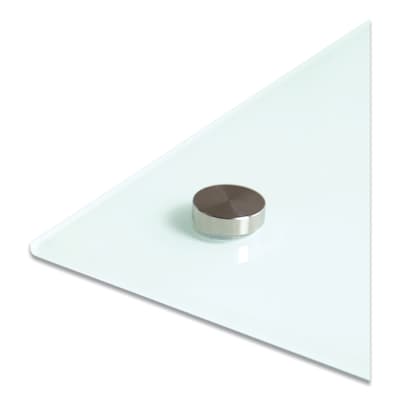 U Brands Glass Dry-Erase Whiteboard, 6' x 3' (00123AANNN)