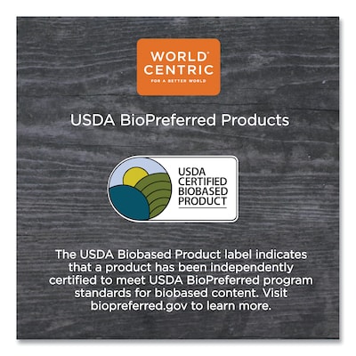 World Centric TPLA Compostable Knife, White, 1,000/Carton (WORKNPS6)
