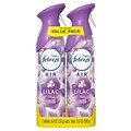 Febreze Air Effects Odor-Eliminating Air Freshener, Lilac, 8.8 oz., 2/Pack (00043)