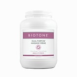 Biotone Dual-Purpose Massage Creme, Original Scent, 1 Gallon Jar (DPC1G)