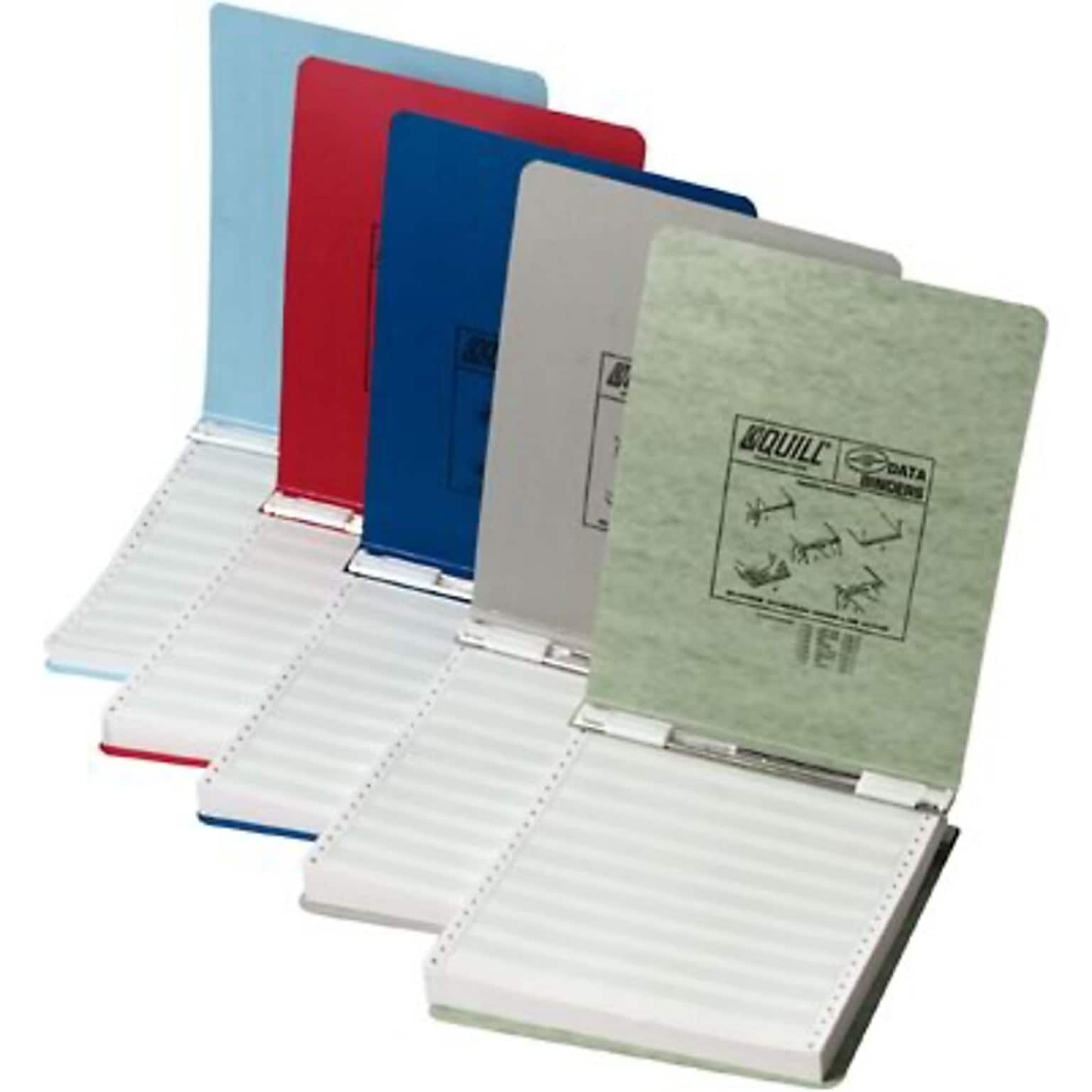 Quill Brand® Data Binders, 9 1/2 x 11, Assorted Colors (711503A)