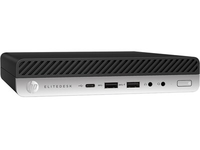 HP EliteDesk 800 G3 Refurbished Desktop Computer, Intel Core i5-6400T, 16GB Memory, 256GB SSD (3ED16