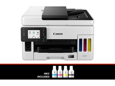 Canon MegaTank MAXIFY GX6021 Wireless Color All-in-One Inkjet Printer (4470C037)